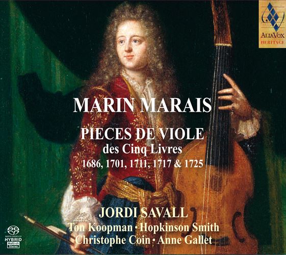 }E}FBI[ȏW1`5 () / WfBET@[ (Marin Marais : Pieces de Viole des Cinq Livres / Jordi Savall) [5SACD Hybrid] [Import] [Live] [{сEt]